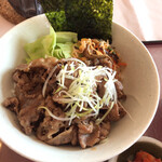 くまもと中央カントリークラブ - 牛肉カルビ丼