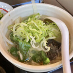 Kourakuen - お粥セット・A(\400) 野菜スープ（塩味）