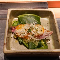 とり茶太郎 - 茶太郎鶏むね肉 金柑 小松菜のマリネ