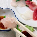 ゆたか食堂 - クエはネギ巻いてポン酢で。