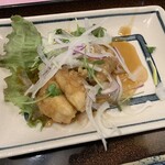 Isaribi Daimiyou - 魚料理：鱧の甘酢あんかけ【2022.2】