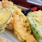 丸己 - お造り弁当の天ぷら（丸己）