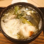 津の守坂 小柴 - スッポンと河豚の白子鍋