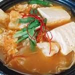 オーケー - ★★★もつ煮 385円 量少ないけど美味しい！