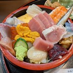 すし処ひしの木 - 本日の船橋市場丼（1500円）