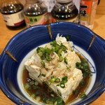 Daruma ya - つきだし　豆腐に鯛