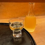 鳥つね自然洞 - 鷹勇(日本酒)