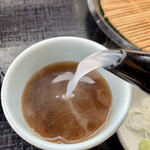 手打蕎麦いちむら - 蕎麦湯はトロリ