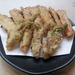 【NEW】タラの芽（手前）と山ウド(奥)