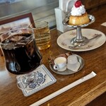 Kissa Murata Syoukai - アイスコーヒーとプリン
