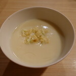 中國菜 神谷 - カリフラワーとふかひれのスープ