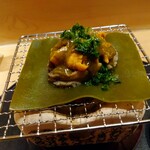 是しん - 雲丹と鮑