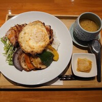 旬華 なか村 - 香港式チャーシューのせご飯　\1200(22-02)