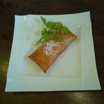 ちゅんり - いちごのアイスクリーム春巻き