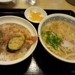 Amagiri - 天丼セット 710円