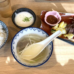 炭焼牛たん 東山 - 仙台とんたん焼き定食