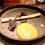 蒼 - ロワール産　白アスパラガス　オランデーズソース　