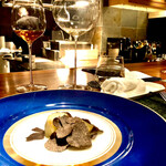 蒼 - 自家製バターでローストした熟成北あかり　トリュフとバターがいい香りです♫