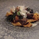 IL TEATRINO DA SALONE - タリアテッレ　ボロネーゼ　ちぢみホウレン草（2022.1）