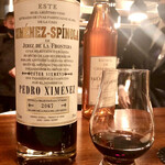 蒼 - ペドロ　ヒメネス　スピノラ 限定生産の極上シェリー酒　久々のシェリー酒　美味しい♫