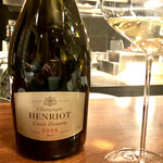 蒼 - アンリオ　プレスティージュ　キュヴェ　エメラ2006  初めて飲むエメラ　再びの泡　スッキリとした旨味が甘鯛に合いますね