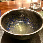 蒼 - 愛媛　神経〆真鯛のコンソメ　身体に染み渡る旨味！