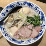 貝出汁らぁ麺 海美風 - 「貝白湯らぁ麺 特製」(1100円)