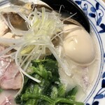 貝出汁らぁ麺 海美風 - 「貝白湯らぁ麺 特製」(1100円)