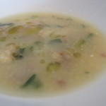 ビオディナミコ - パパロット：生ハムとキャベツ、ほうれん草のスープ、フェンネルの香り1