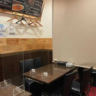 半個室でのご利用可能!!
