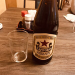 Taishuu Kappou Unagi Sanshin - 2022年2月 瓶ビール　¥500
