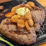 ステーキ ビッグボーイ - こんだけにんにく入ってたら、上等か!?