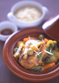 子羊のタジン プリザーブドレモンとグリーンオリーブ添え レシピ