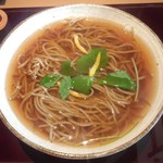 手打蕎麦処 蕎酔庵 いっこう - 2013.1　静岡在来　10割のかけ　とろとろになってきて結構いけます...