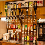 Completely self-service, all-you-can-drink alcohol for 30 minutes…319 yen (tax included)