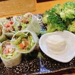 しみず - ある日の生春巻き