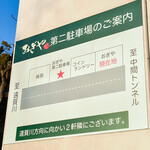 Sakanaya Ogiya - 第二駐車場の看板