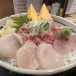 Tsukiji Nagomi - 三色海鮮丼