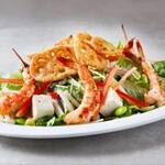 Miso shrimp salad