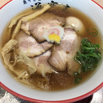 らー麺専科 海空土 - チャーシュー麺＋味玉