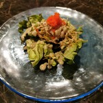 鉄板焼さざん - ズワイガニのサラダ