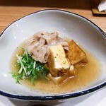 四季 おりおり - あぐー豚と水菜の煮浸し