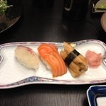 Sazanka Tei - さざんか亭 本店の宴会料理のお寿司（12.12） 