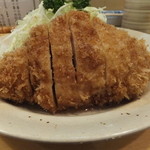 とんかつ燕楽 - ロースかつ定食