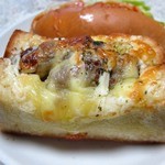 アサカベーカリー - アサカサンド(ハンバーグ)