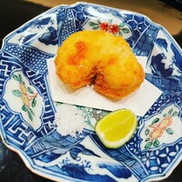 まき村 - トラフグの揚げ白子