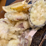 寿司倶楽部 一粋 - 天ぷら 盛り合わせ