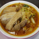 彩華ラーメン - サイカラーメン厚切りバラチャーシュー入り（小）