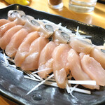 やきとり良太 - 鳥刺し（600円）