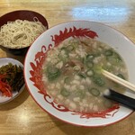 ほていや - 替え玉￥150と無料トッピング高菜と紅生姜